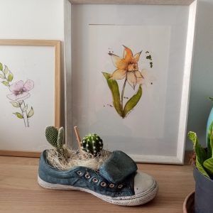 Láminas decorativas acuarela