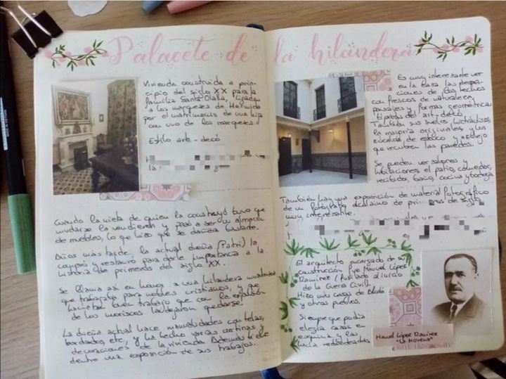 journaling creativo ejemplo