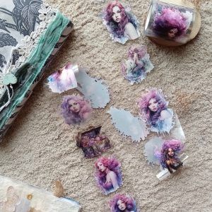Pet tape Purple & pink mermaids London gifties