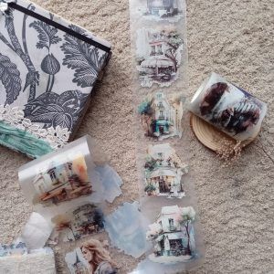 Pet tape parisian café London gifties