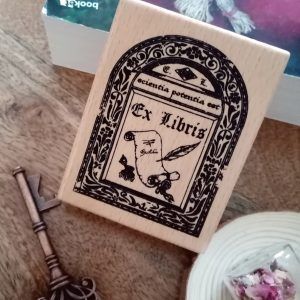 sellos scrapbooking ex libris