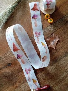 Washi tape hongos
