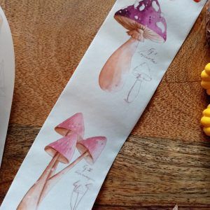 Washi tape hongos
