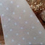 tela encuadernar cruda con estrellas