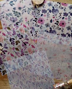 lilac and purple