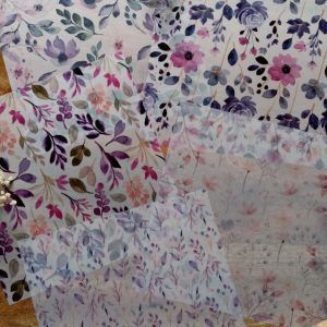 lilac and purple