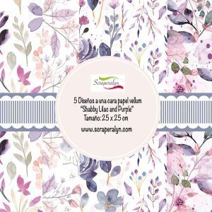 Papel vellum decorado