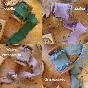 cintas de algodón de colores