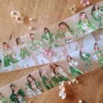pet tape urban green scrapbooking