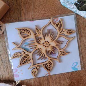 Chipboard flor grande de madera