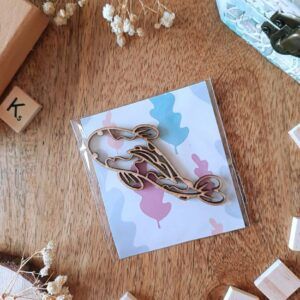 Chipboard pez payaso