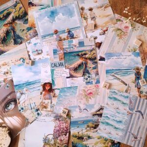 Colección papeles de scrapbooking Calma veraniega