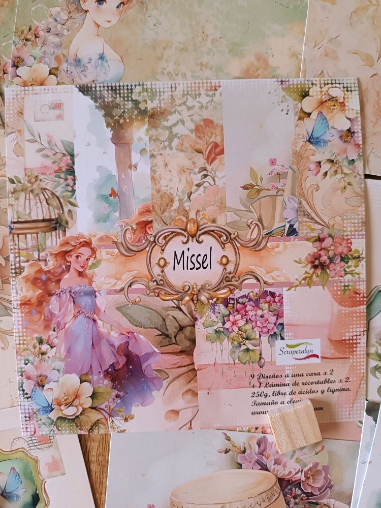 Papeles scrapbooking Missel