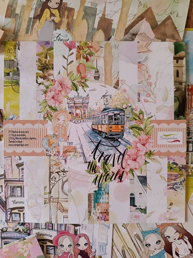 Coleccion travel scrapbooking
