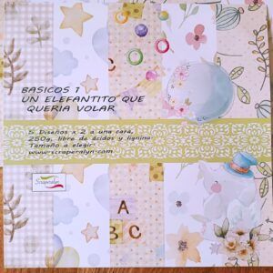 Coleccion infantil scrapbooking papeles