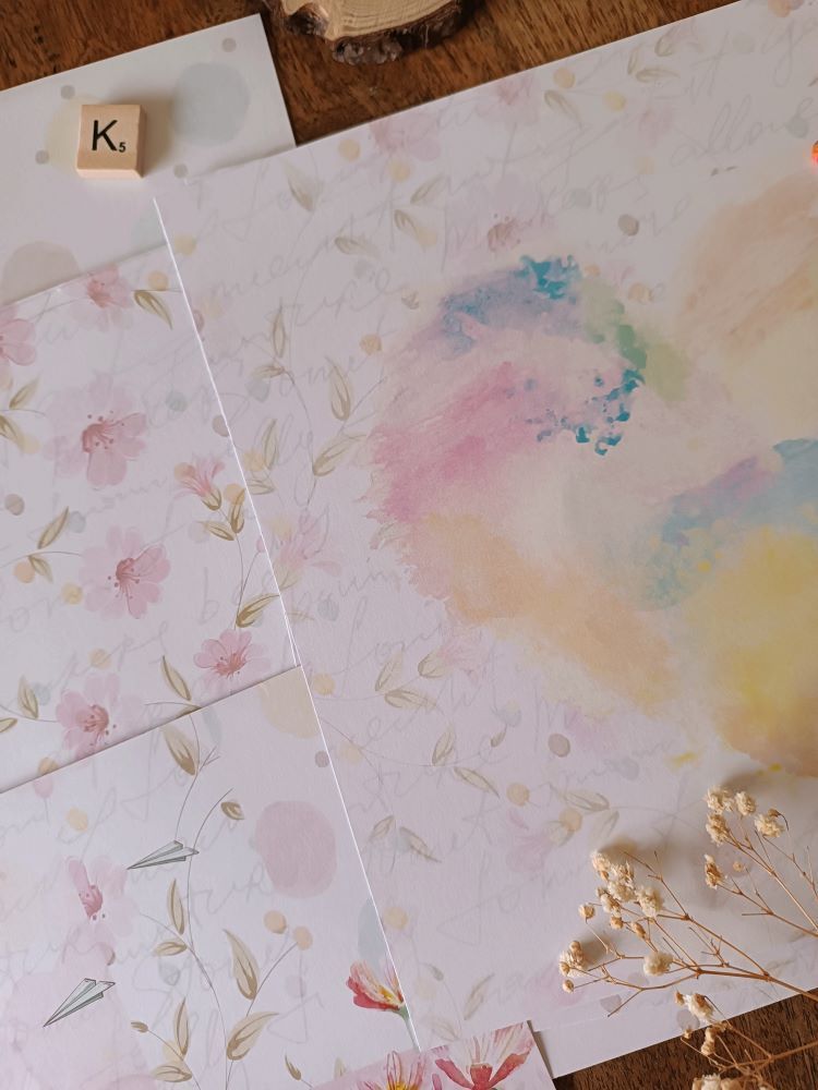 Papeles scrapbooking básicos
