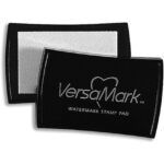 tinta versamark transparente para embossing tsukineko