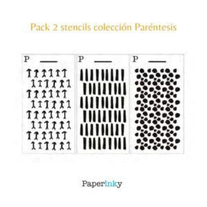 Stencils Paréntesis Pack