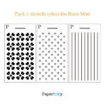 Stencils Boro Mini Paperinky pack 1
