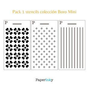 Stencils Boro Mini Paperinky pack 1