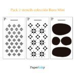Stencils Boro Mini Paperinky pack 2