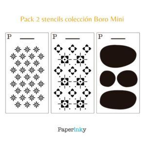 Stencils Boro Mini Paperinky pack 2