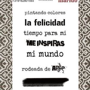 Sello Frases Coleccion Arte El Marido