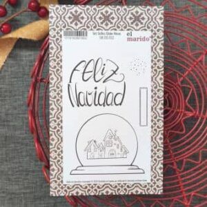 SelloBolaNieve Navidad El Marido