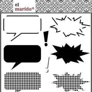 Stencil Pop up Coleccion Arte El Marido
