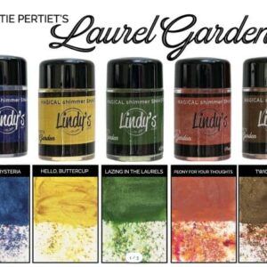 set pigmentos laurel garden lindys stamp gang