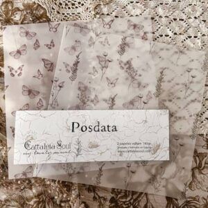 Set papeles vellum Postada-My lovely Journal