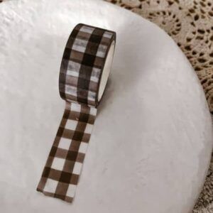 washi tape vichy my lovely journal