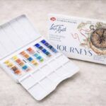 Set acuarelas Journeys 24 godets white nights