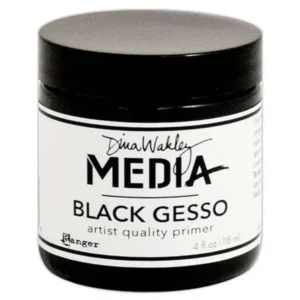 gesso negro mixmedia