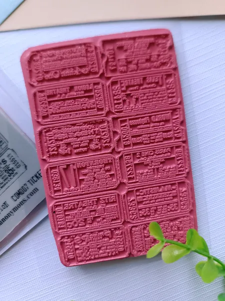 Sello de caucho Tickets, Tim Holtz - Imagen 4