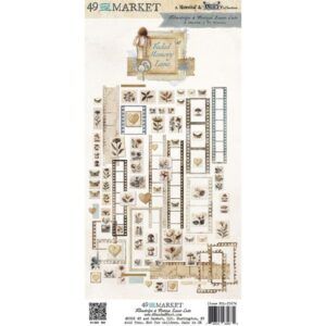 Die cuts diapositivas Faded Memory Lane Nuneka y Art House Whimsy para 49&Markets