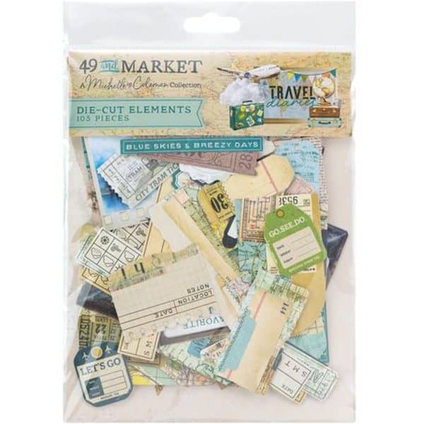 Die cuts Travel Diaries 49&Market