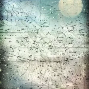 Papel Arroz In the moonlight 7 dots