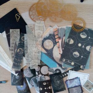 LIQUIDACIÓN - Kit ephemera universo