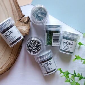 Polvos de embossing WOW efectos