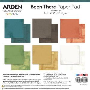 Papeles sólidos Scrap Been There 12x12", Katie Pertiet - Arden Creative Studio