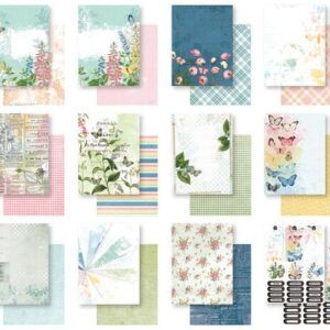 Papeles Scrap Field Notes 6x8", Katie Pertiet - Arden Creative Studio