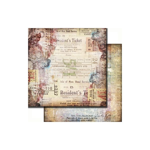 Papeles Scrap Butterfly effect Finnabair para 7 dots 12x12" - Imagen 6