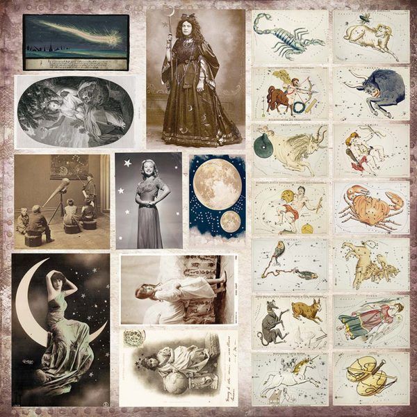 Papeles Scrap Stargazer Finnabair para 7 dots 12x12" - Imagen 10