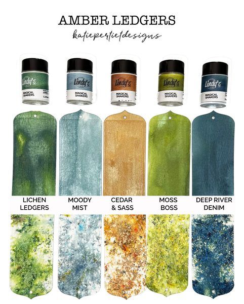 PROXIMAMENTE- Set Pigmentos en Polvo Amber Ledgers - Lindy's Magical