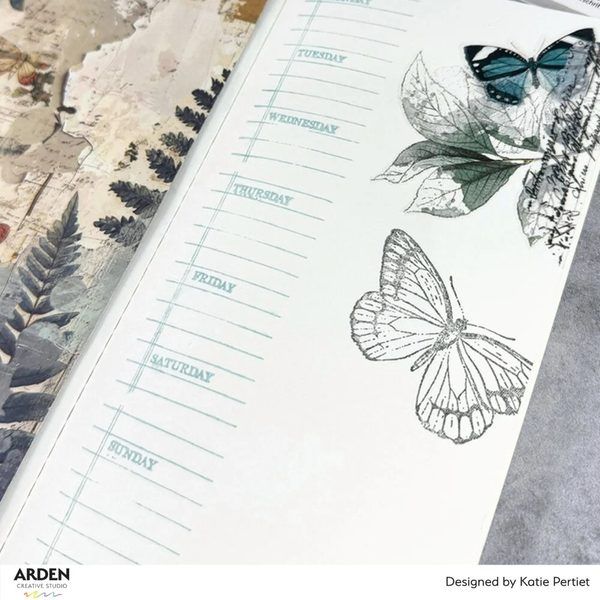 Sello Classic Leaves 6x8 - Katie Pertiet, arden Creative Studio - Imagen 2