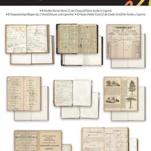 Set Ephemera Vintage Markers Bookmarkers - Arden Creative Studio