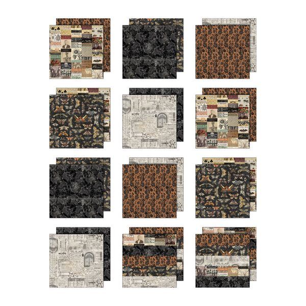 Tim Holtz Colección 12x12 Halloween Idea-Ology - Imagen 2