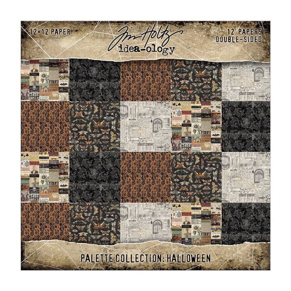 Tim Holtz Colección 12x12 Halloween Idea-Ology