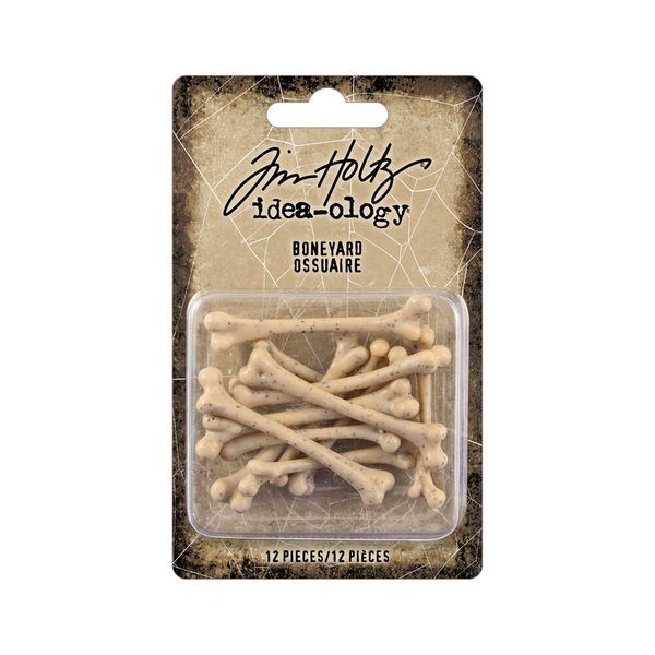 Tim Holtz Halloween decoración huesos Idea-Ology